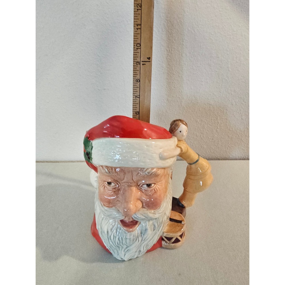 Royal Doulton Large Santa Claus Character Jug D6668 Vintage 1981